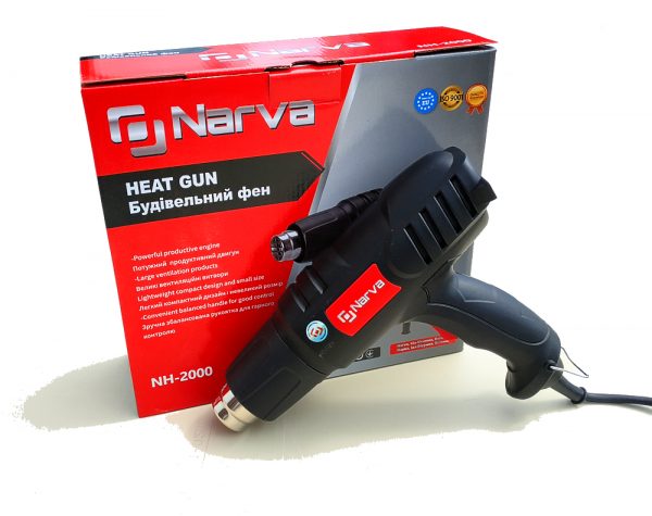 Фен строительный NARVA NH-2000 — изображение 2